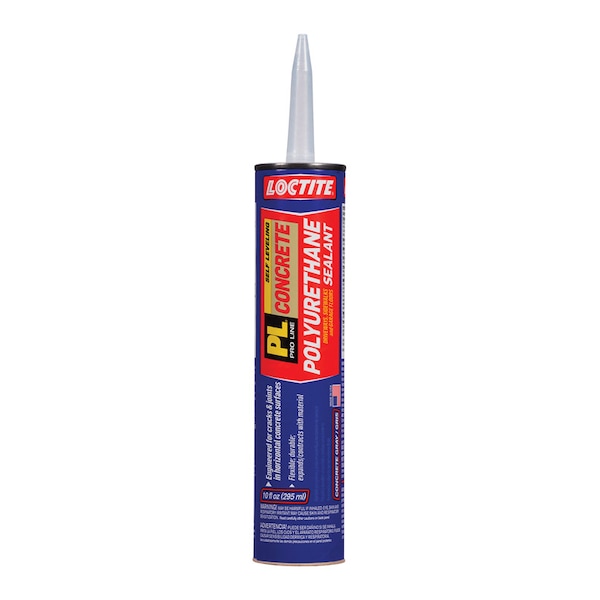 Pl Loctite PL Concrete Gray Polyurethane Concrete Filler and Sealant 10 oz 1618150 - main